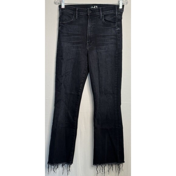 Mother Black The Hustler Ankle Fray Encounters at Night Women's Jeans Size 29 - Picture 1 of 5